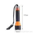 Rechargeable 5W LED flashlight with Tail rope whistle